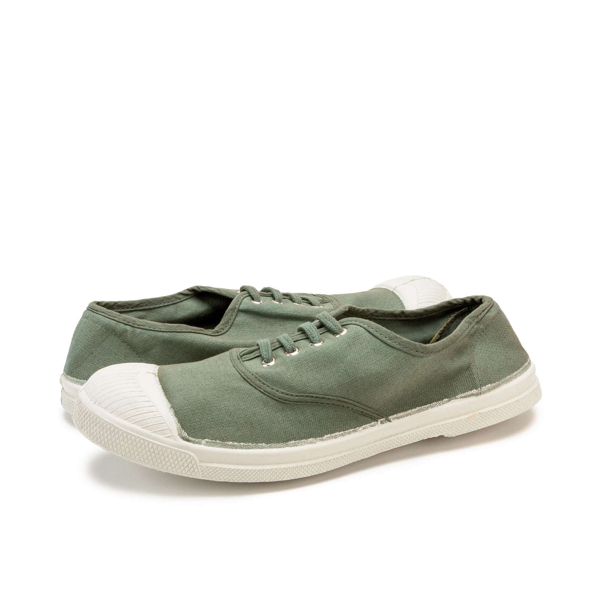 Zapatilla casual verde con cordón 15004 de Bensimon - 15004-14-2.jpg