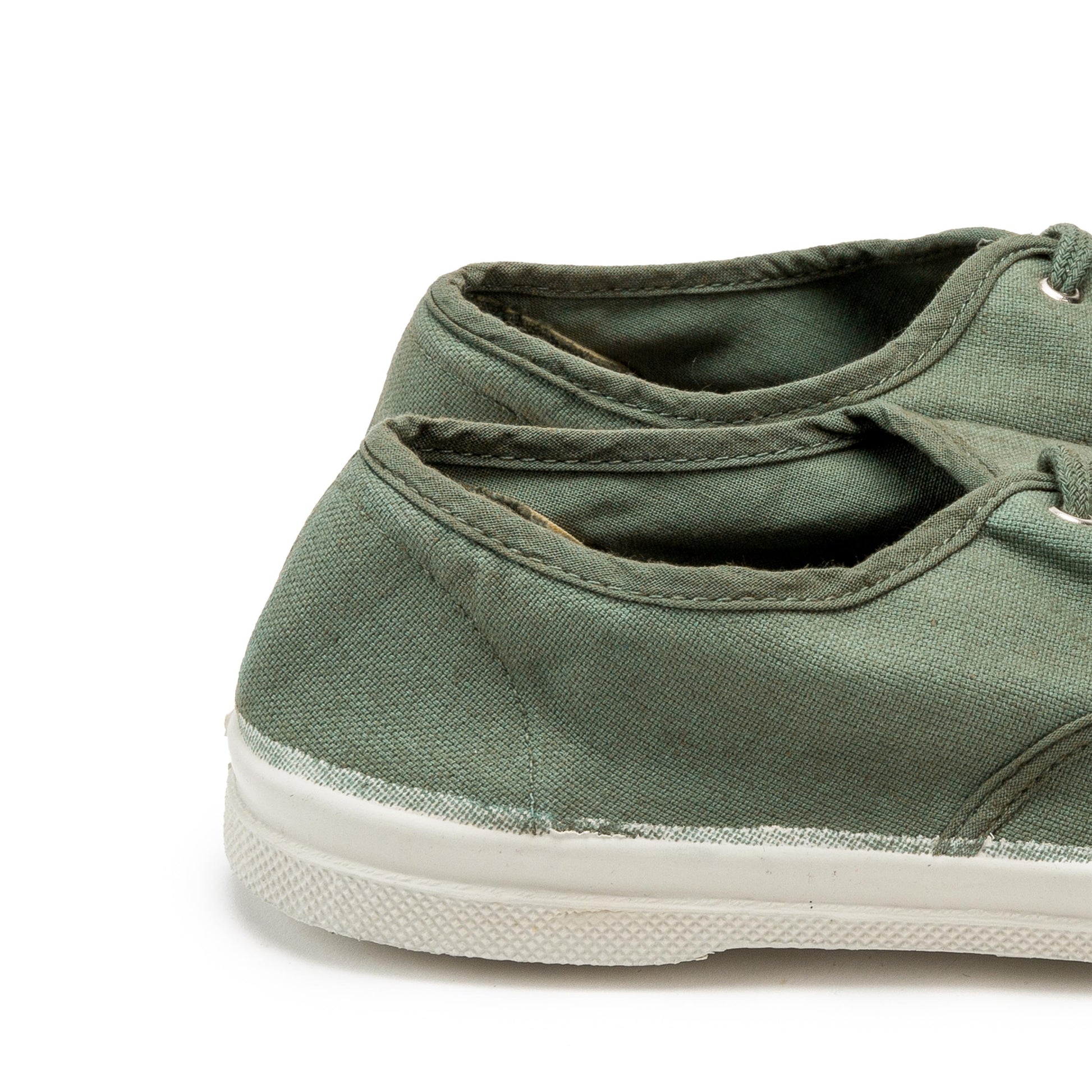 Zapatilla casual verde con cordón 15004 de Bensimon - 15004-14-5.jpg