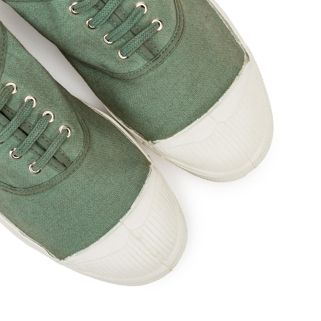 Zapatilla casual verde con cordón 15004 de Bensimon - 15004-14-6.jpg