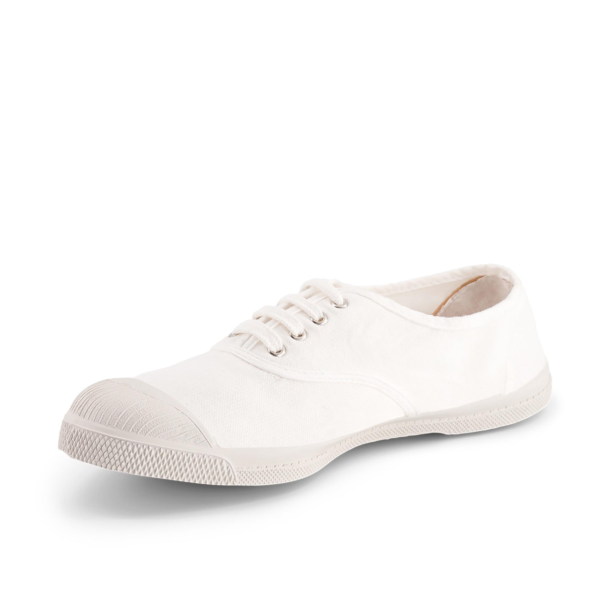 Zapatilla casual blanco con cordón 15004 de Bensimon - 15004-30-3.jpg