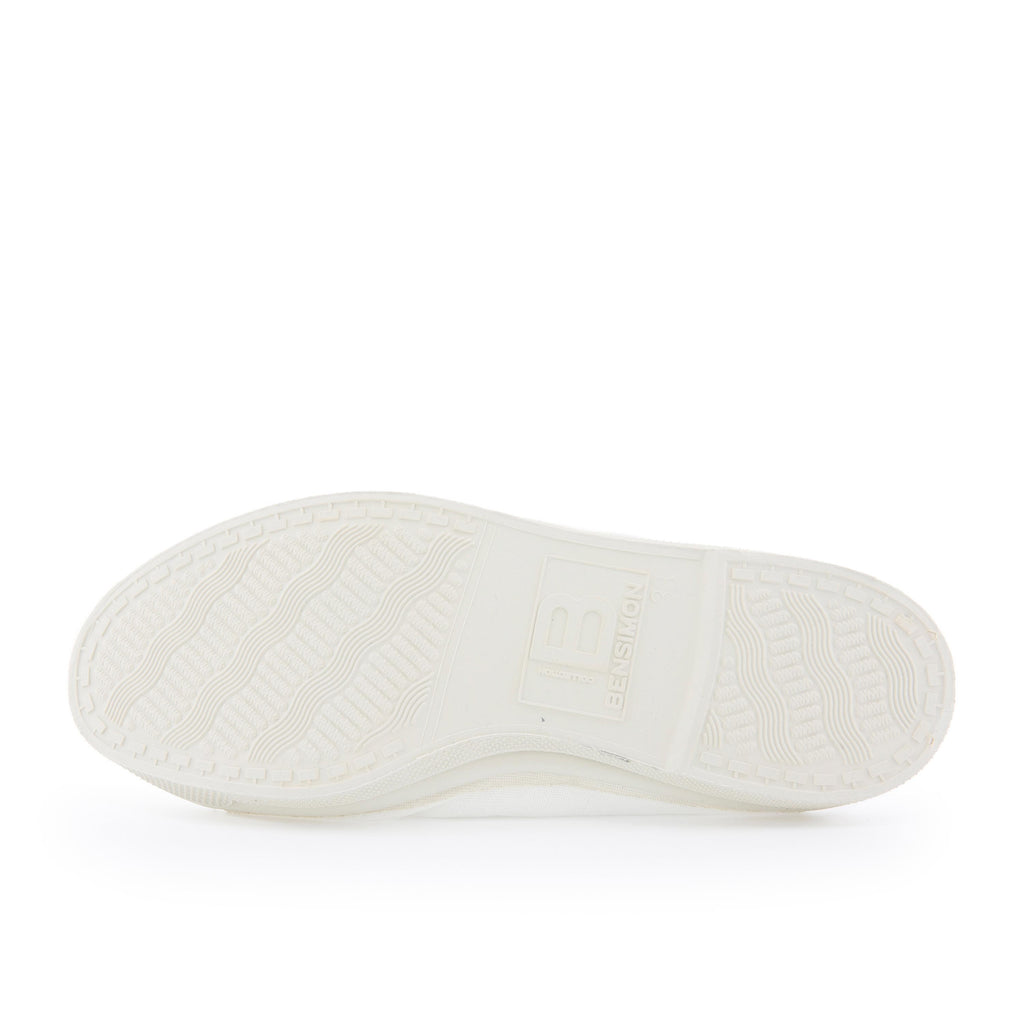 Zapatilla casual blanco con cordón 15004 de Bensimon - 15004-30-4.jpg