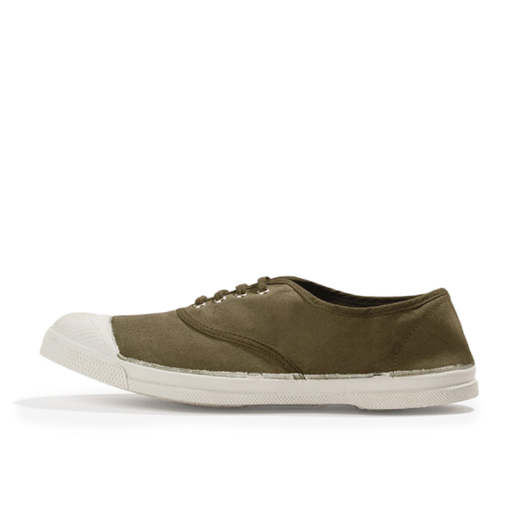 Zapatilla casual kaki con cordón 15004 de Bensimon - 15004-33-1.jpg