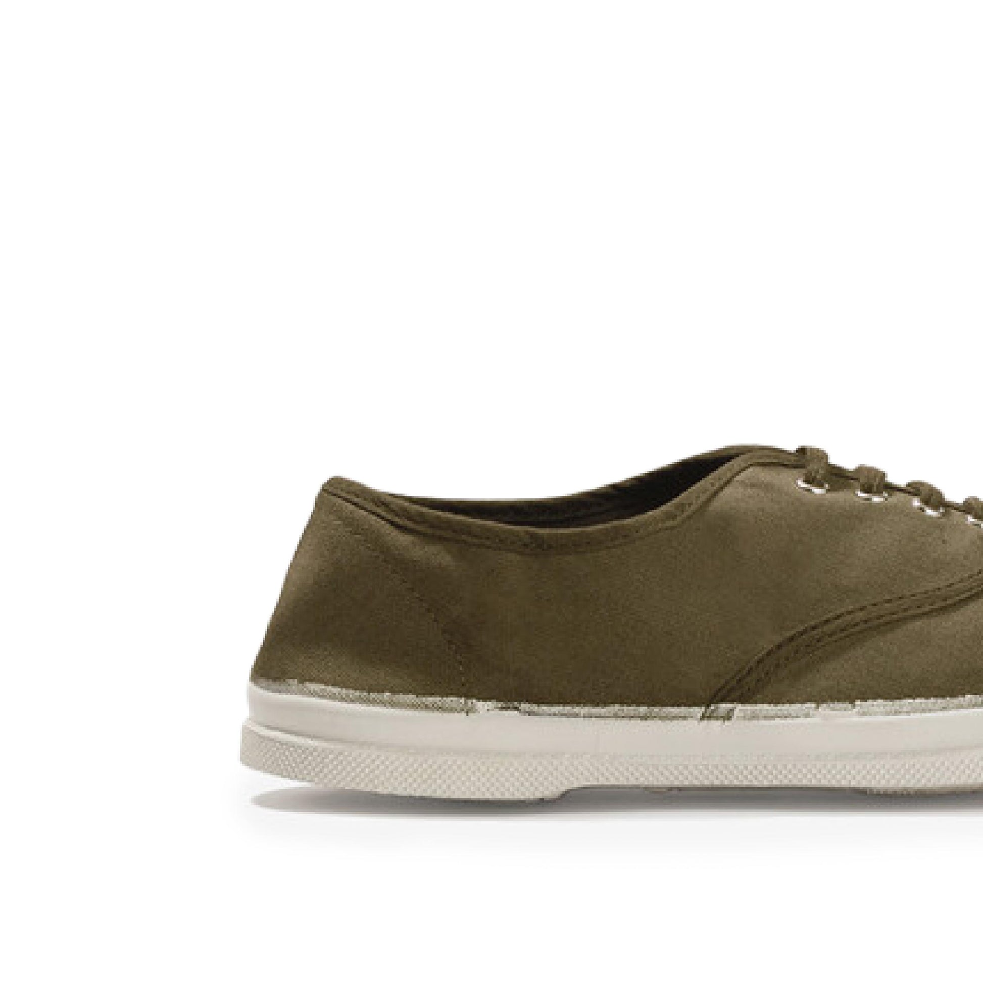 Zapatilla casual kaki con cordón 15004 de Bensimon - 15004-33-5.jpg