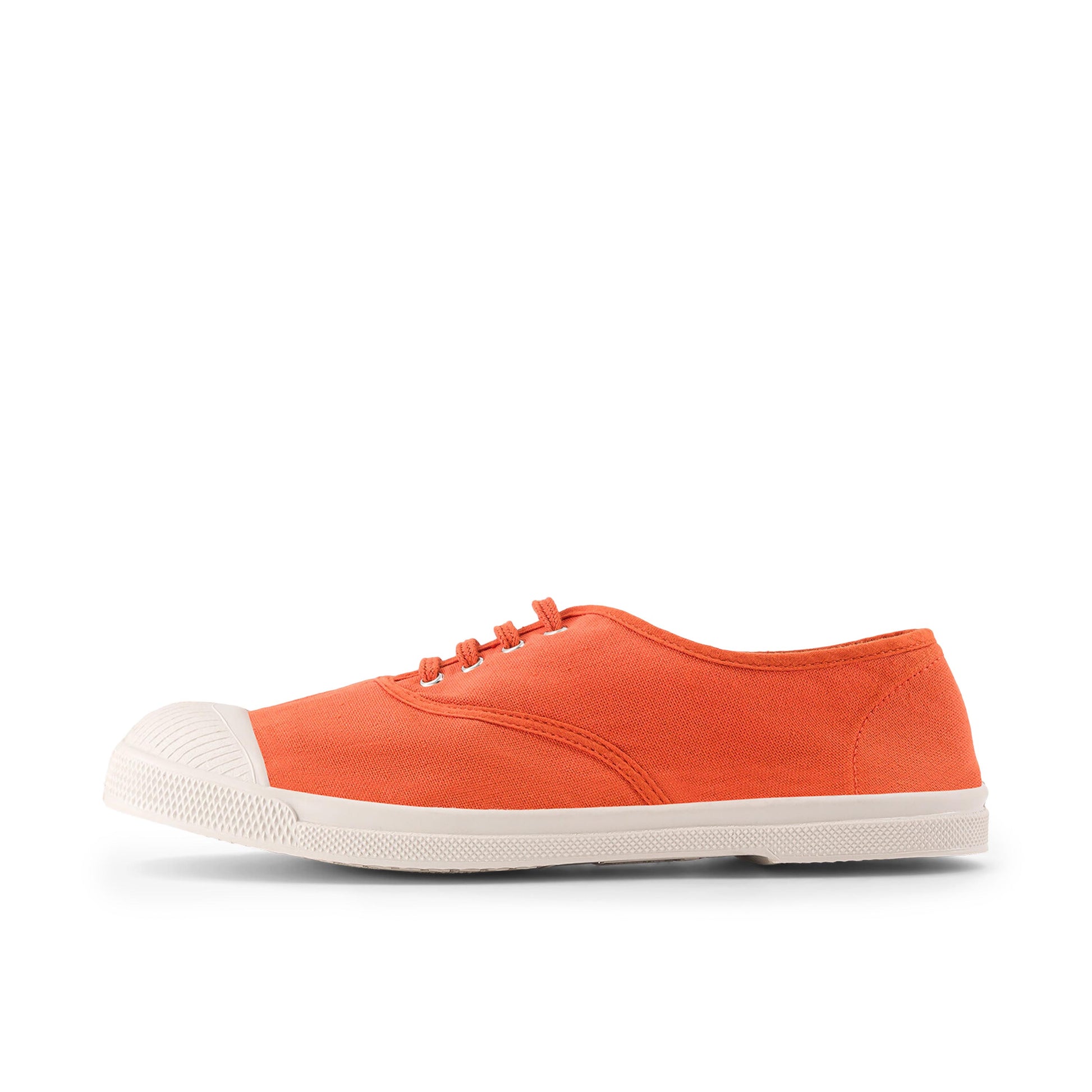 Zapatilla naranja con cordón 15004 de Bensimon - 15004-57-1.jpg