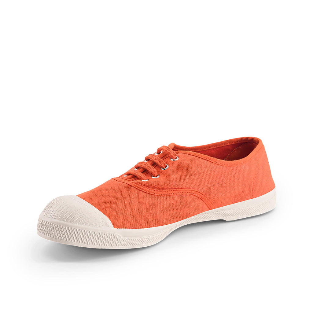 Zapatilla naranja con cordón 15004 de Bensimon - 15004-57-3.jpg