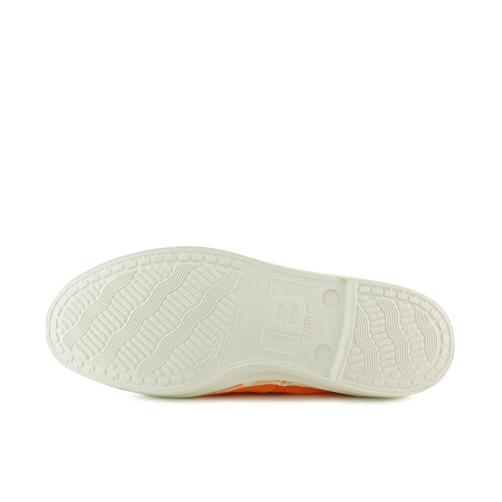 Zapatilla naranja con cordón 15004 de Bensimon - 15004-57-4.jpg