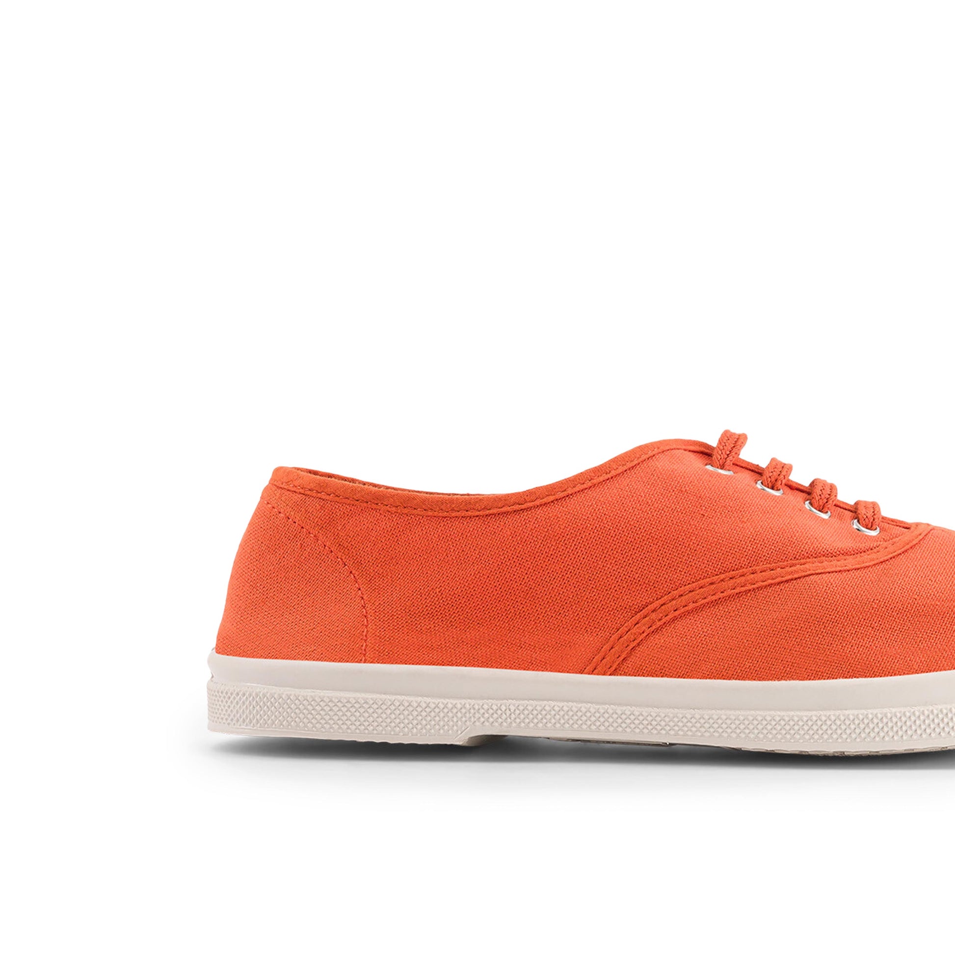 Zapatilla naranja con cordón 15004 de Bensimon - 15004-57-5.jpg