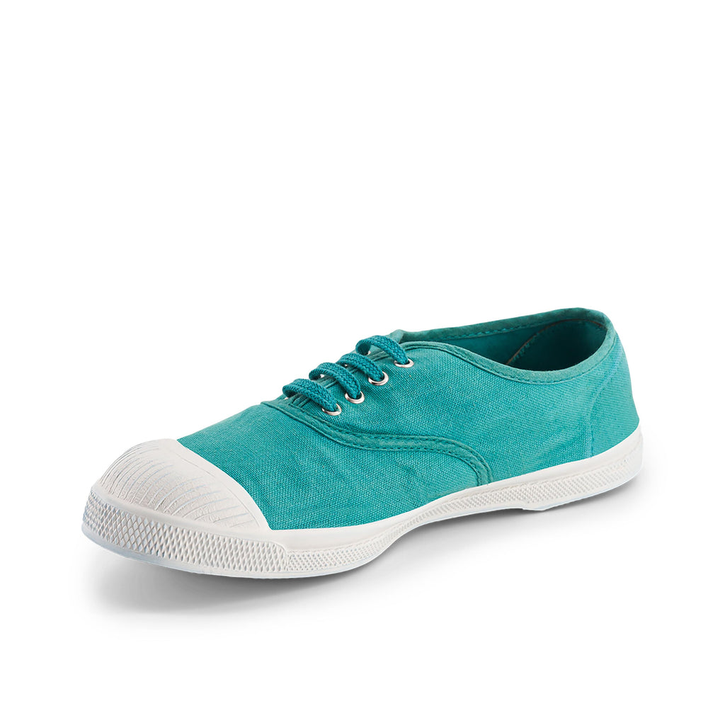 Zapatilla turquesa con cordón 15004 de Bensimon - 15004-58-3.jpg