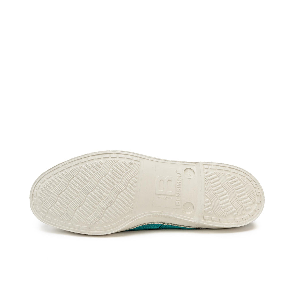 Zapatilla turquesa con cordón 15004 de Bensimon - 15004-58-4.jpg