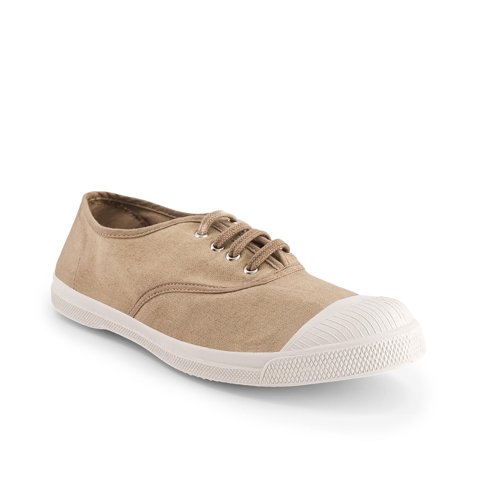 Zapatilla beige claro con cordón 15004 Bensimon - 15004-95-2.jpg