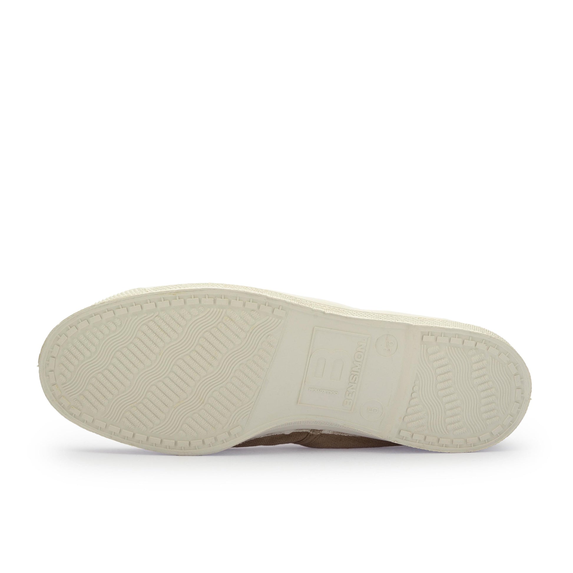 Zapatilla beige claro con cordón 15004 Bensimon - 15004-95-4.jpg