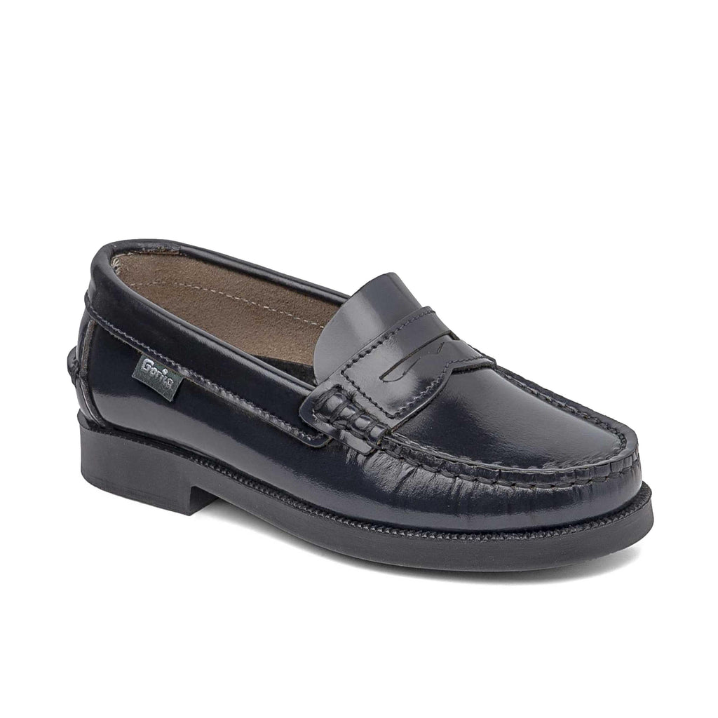 Mocasín florentic azul con antifaz 1506 de Gorila - 1506-1-3.jpg