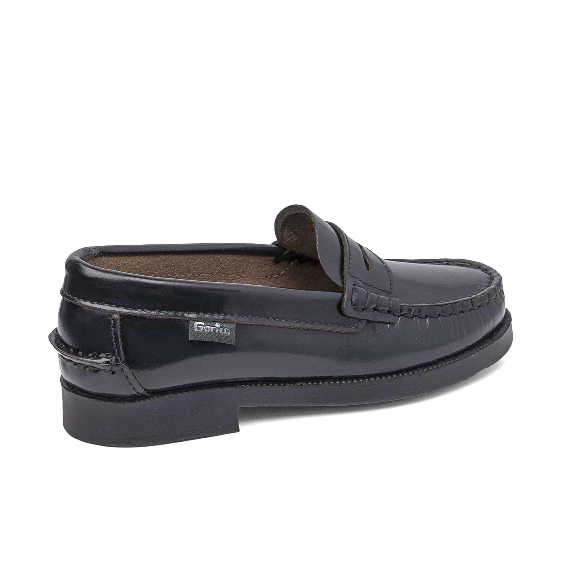 Mocasín florentic azul con antifaz 1506 de Gorila - 1506-1-2.jpg