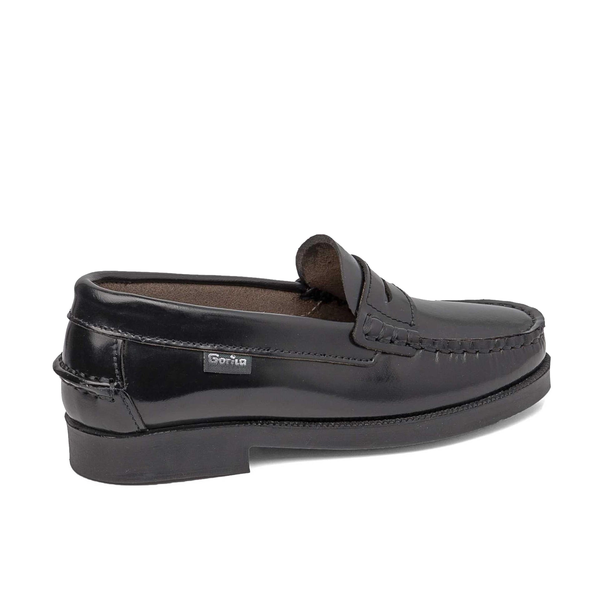 Mocasín florentic negro con antifaz 1506 de Gorila - 1506-29-2.jpg