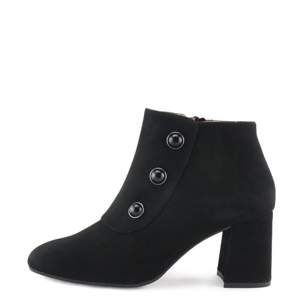 Botín de tacón ante negro con cremallera 15104 Joni - 15104-31-1.jpg