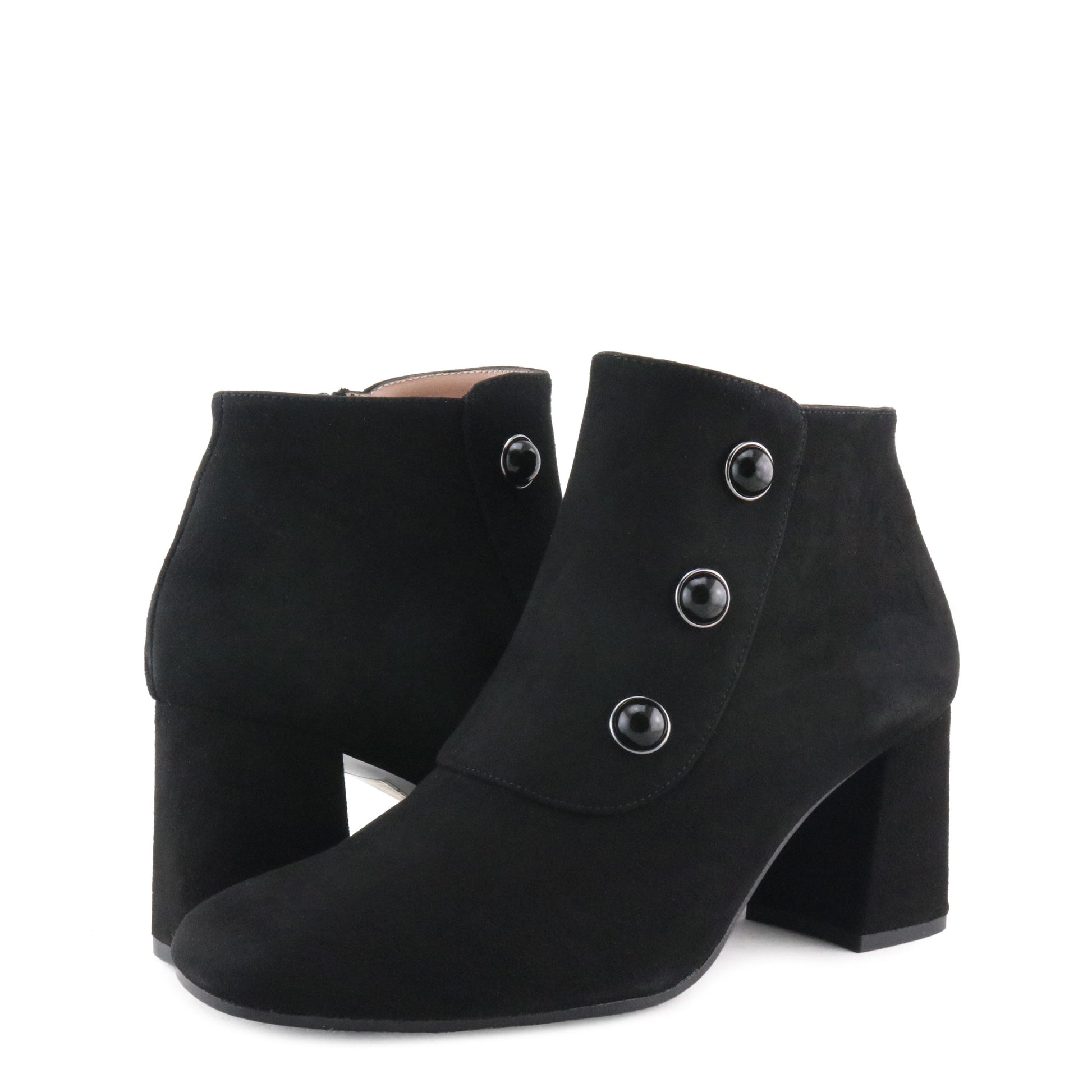 Botín de tacón ante negro con cremallera 15104 Joni - 15104-31-2.jpg