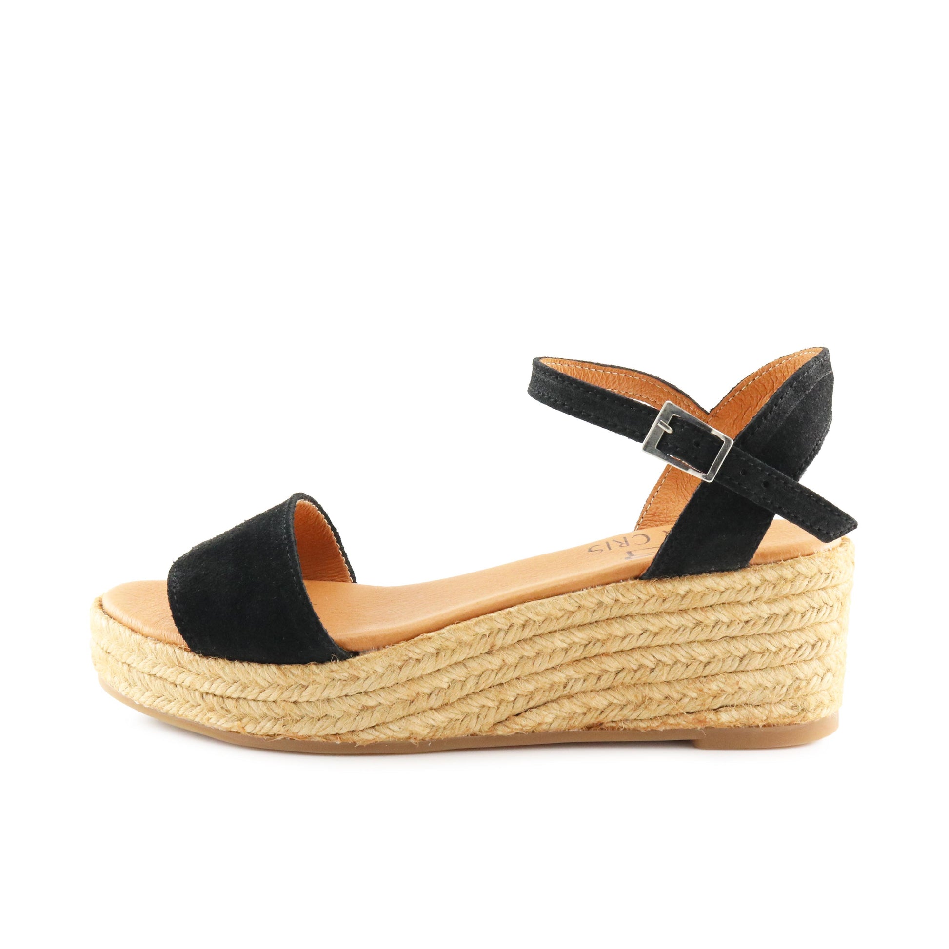 Alpargata de cuña abierta negro de hebilla 151P5 Pepa&Cris - 151P5-31-1.jpg