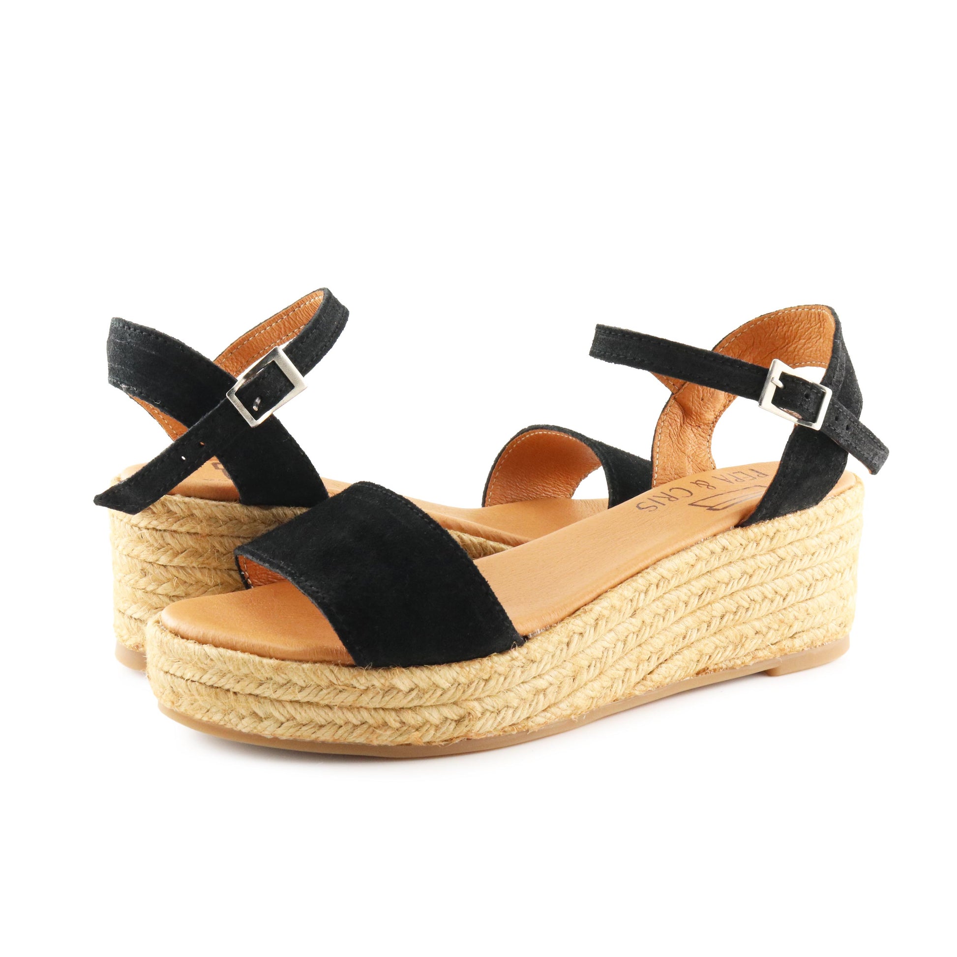 Alpargata de cuña abierta negro de hebilla 151P5 Pepa&Cris - 151P5-31-2.jpg