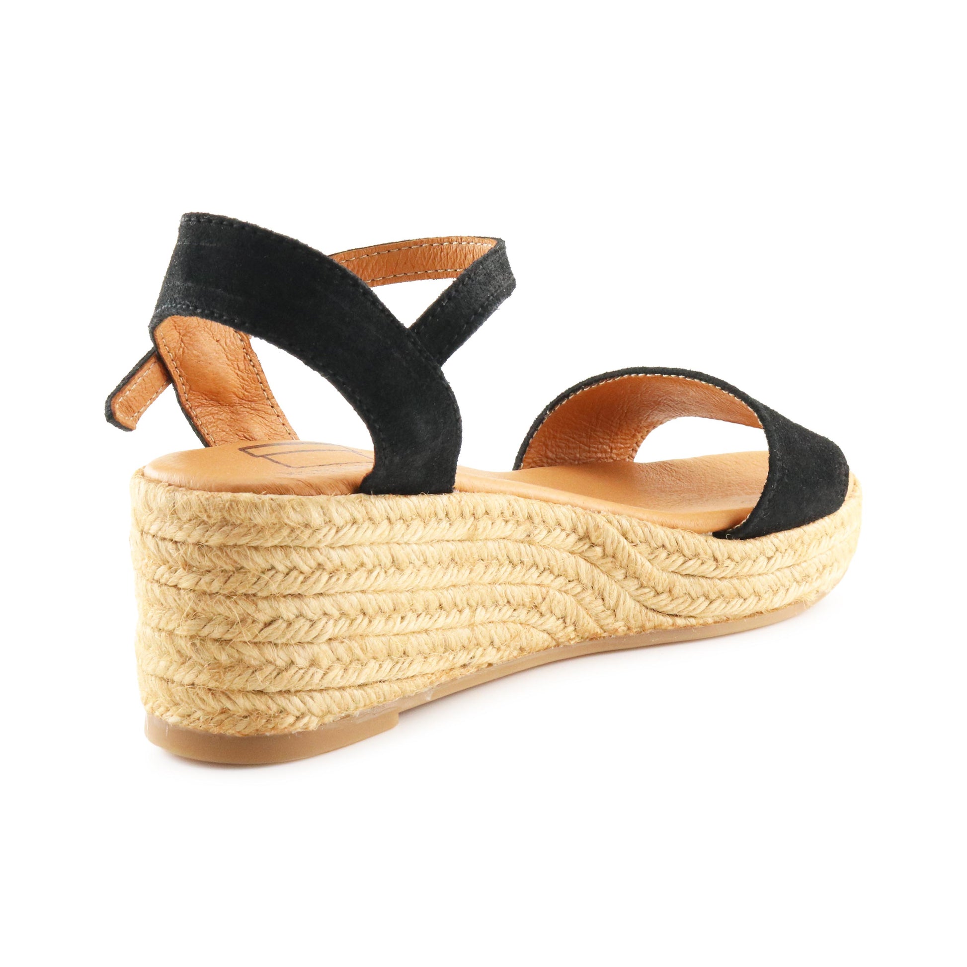 Alpargata de cuña abierta negro de hebilla 151P5 Pepa&Cris - 151P5-31-3.jpg