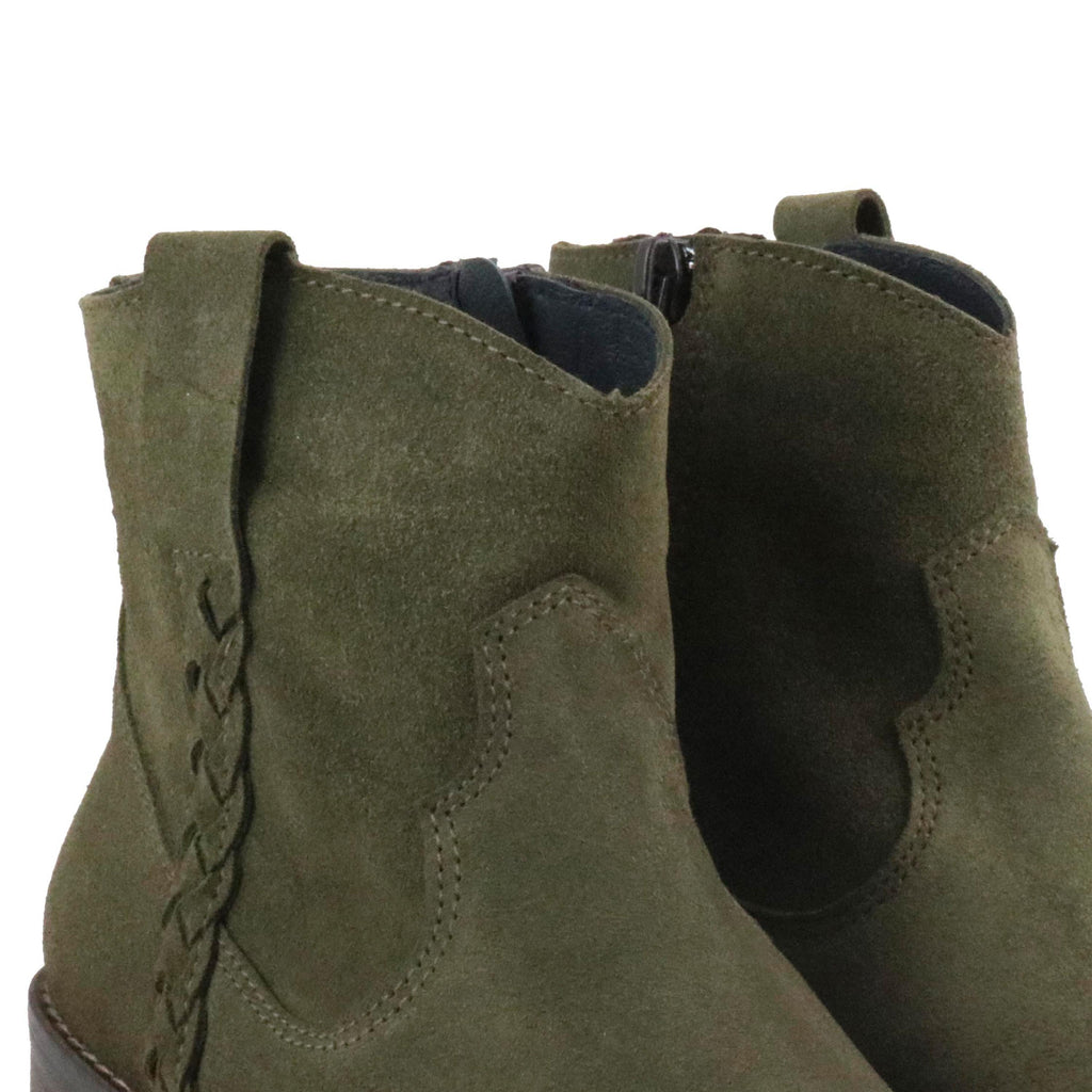 Botín kaki con cremallera ESTREN de Jeromín - ESTREN-33-6.jpg