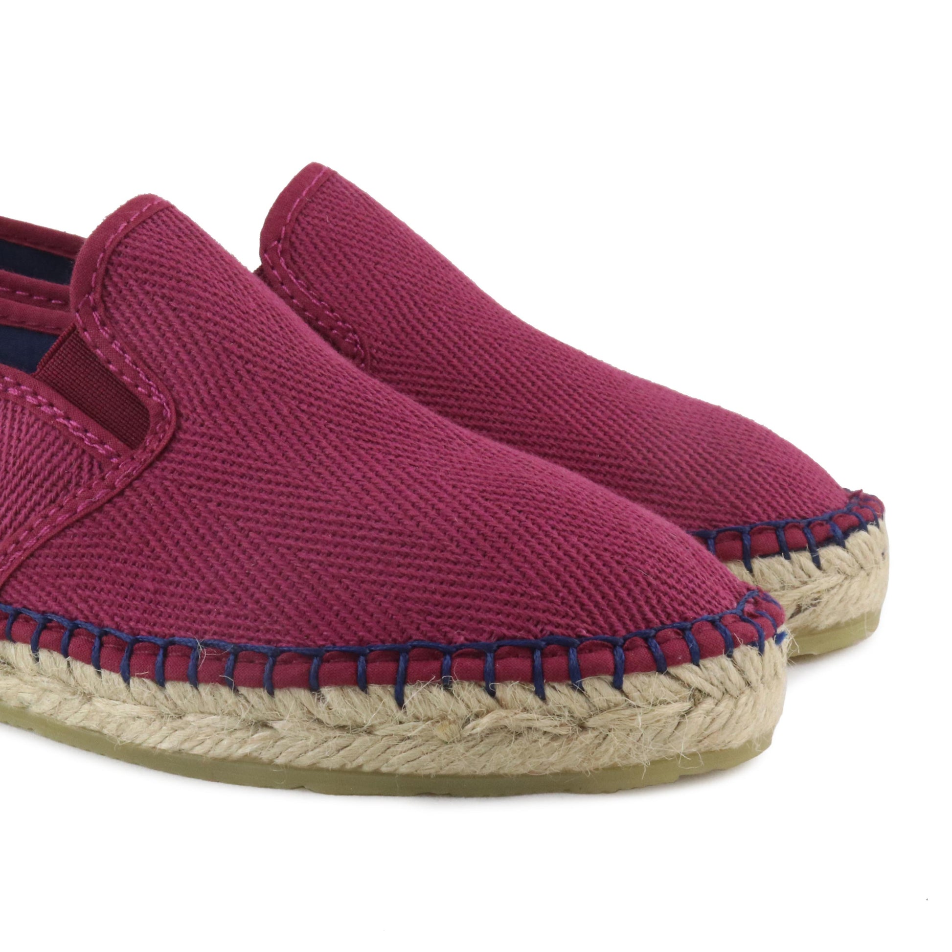 Alpargata plana cerrada burdeos con elástico 16401 Norteñas - 16401-13-5.jpg