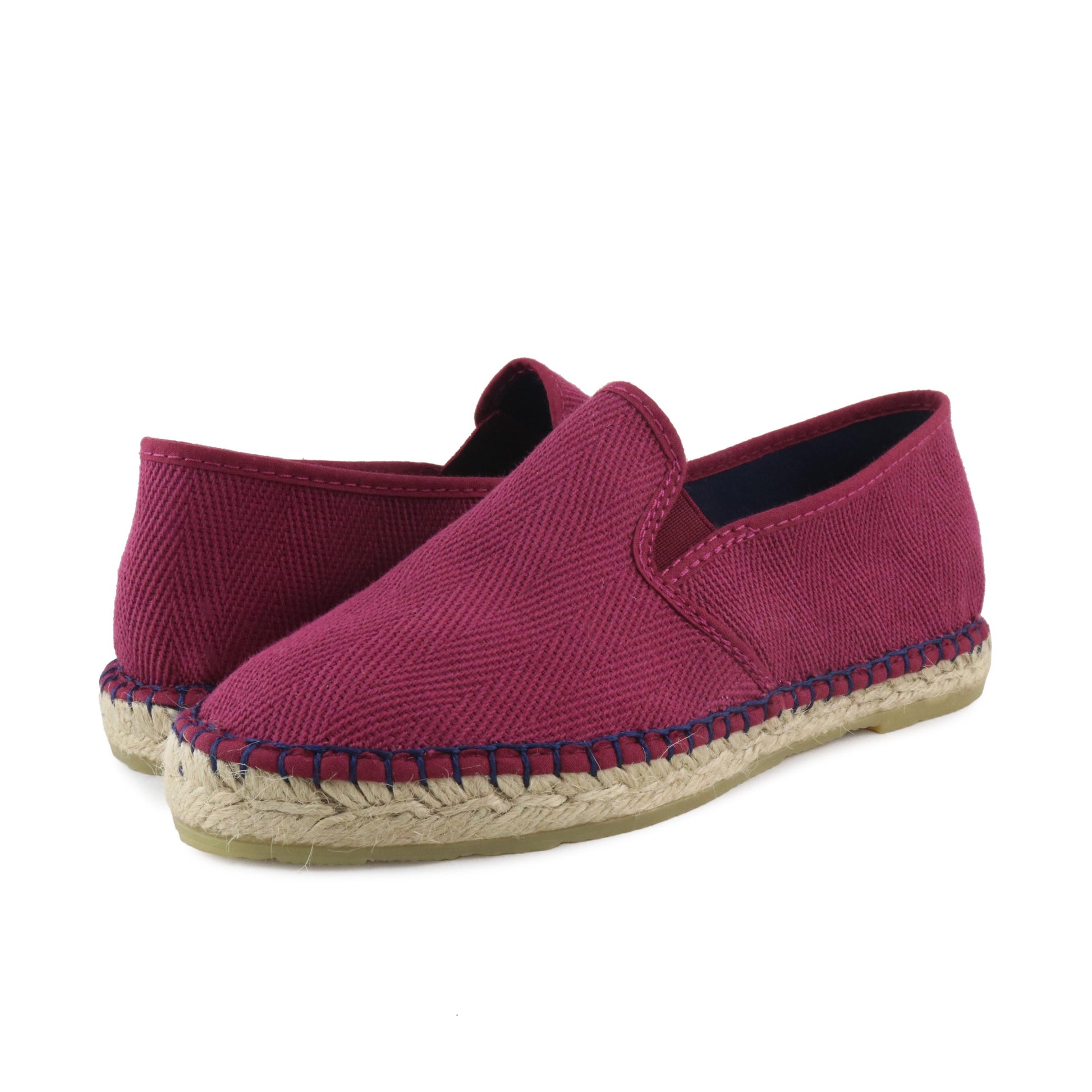 Alpargata plana cerrada burdeos con elástico 16401 Norteñas - 16401-13-2.jpg