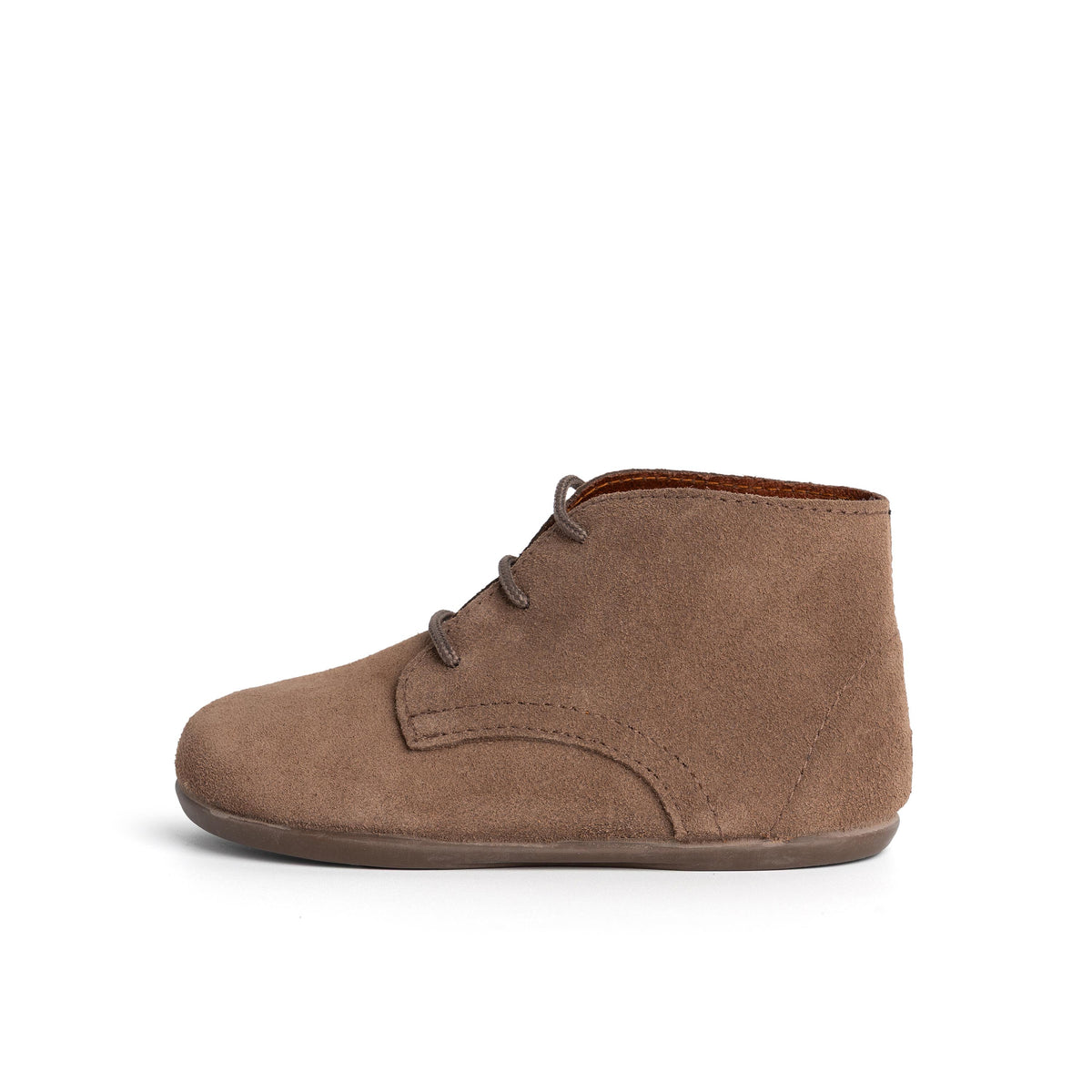 Bota barefoot serraje taupe 170 Pepa & Cris