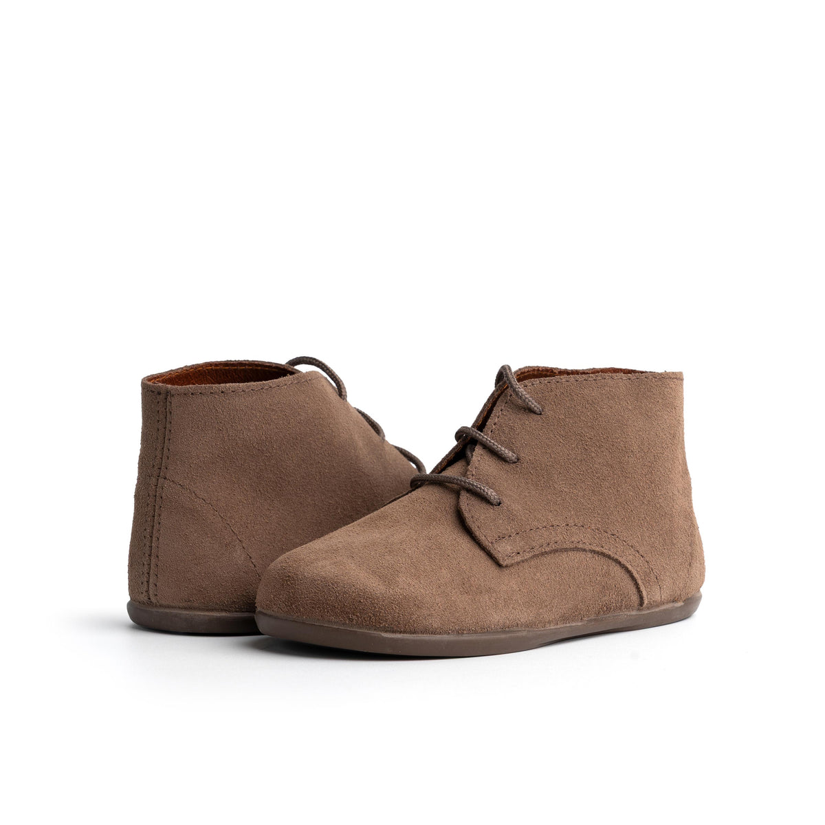 Bota barefoot serraje taupe 170 Pepa & Cris