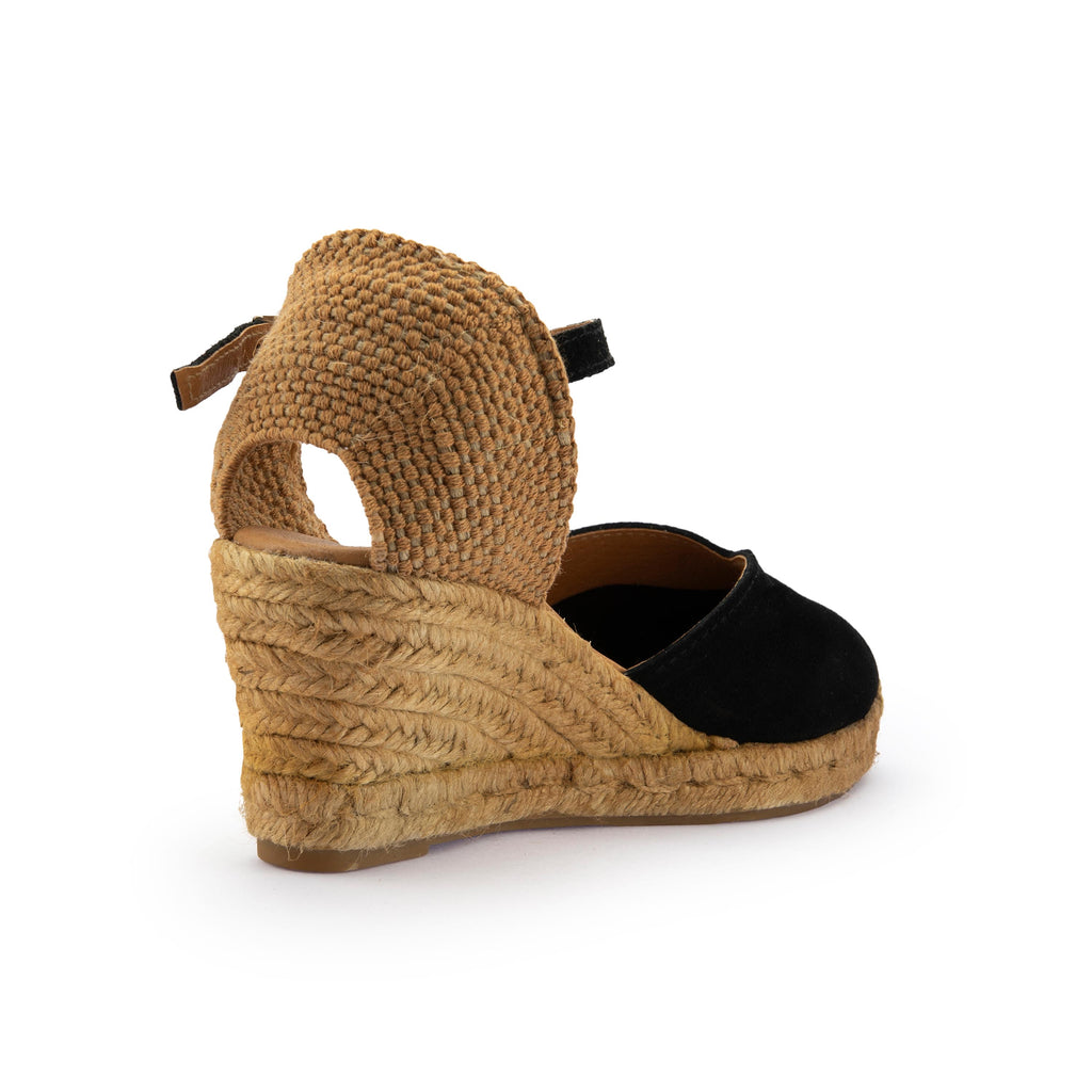 Alpargata de cuña cerrada negro con hebilla 174S Pepa&Cris - 174S-31-3.jpg