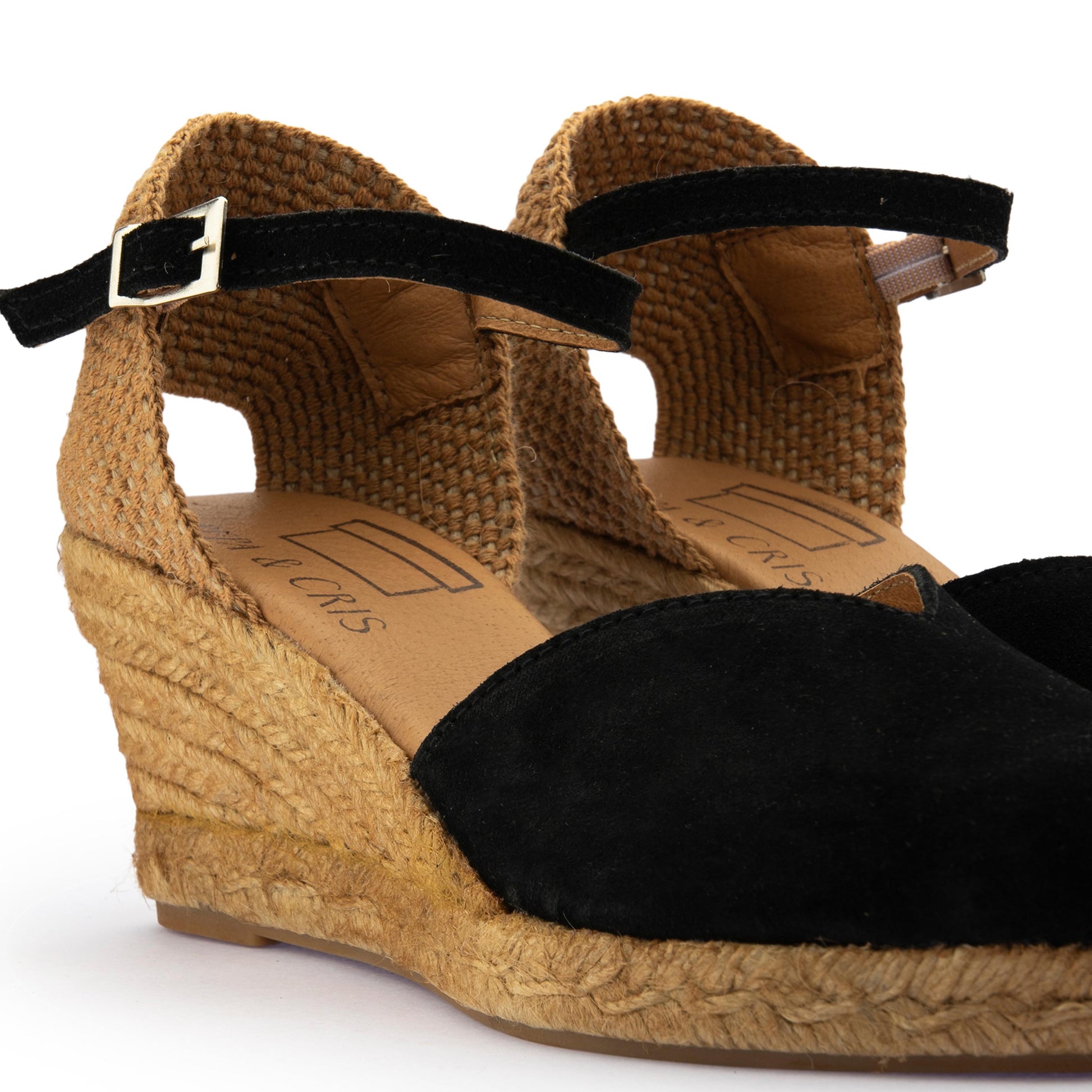 Alpargata de cuña cerrada negro con hebilla 174S Pepa&Cris - 174S-31-5.jpg