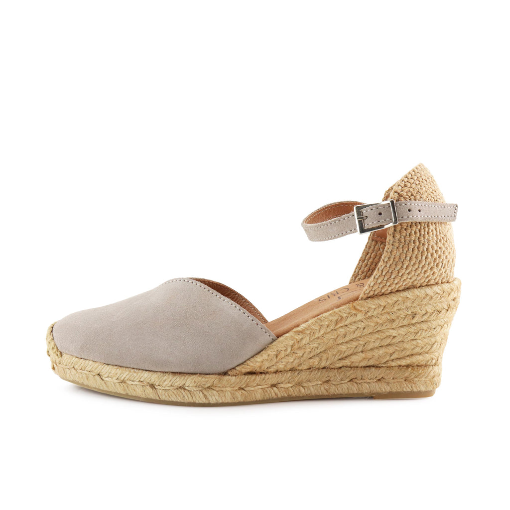 Alpargata de cuña cerrada níquel de hebilla 174S Pepa&Cris - 174S-357-1.jpg