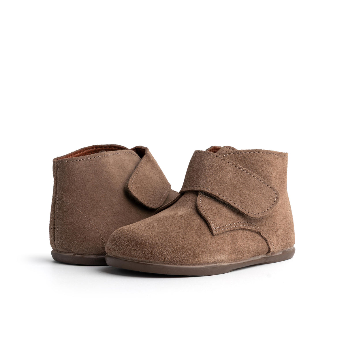 Bota barefoot serraje taupe 177 Pepa & Cris