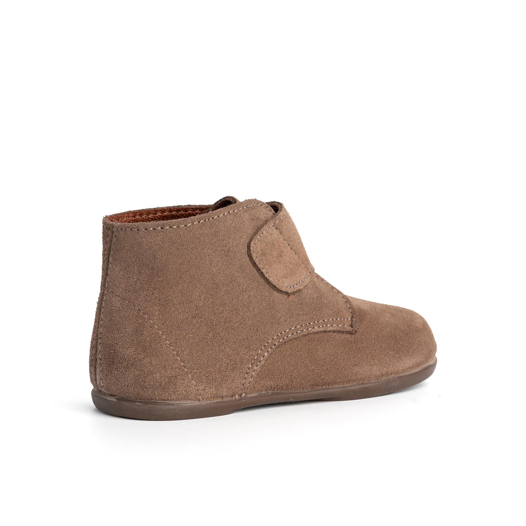Bota barefoot serraje taupe 177 Pepa & Cris