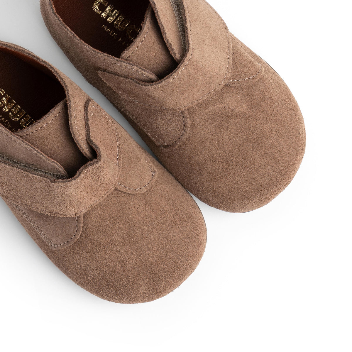 Bota barefoot serraje taupe 177 Pepa & Cris