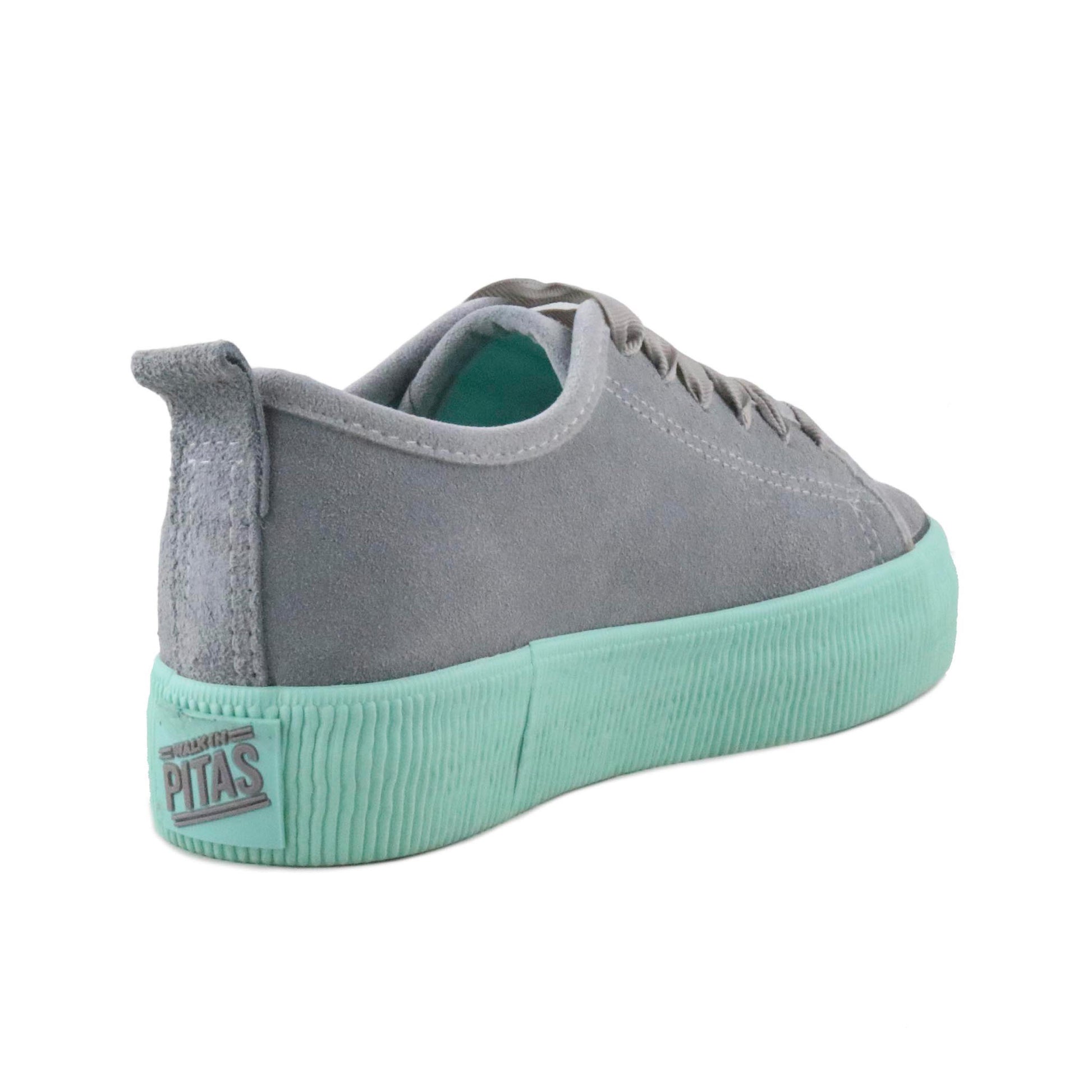 Zapatilla ante gris con cordón 180 Walk in Pitas - 180-121-3.jpg