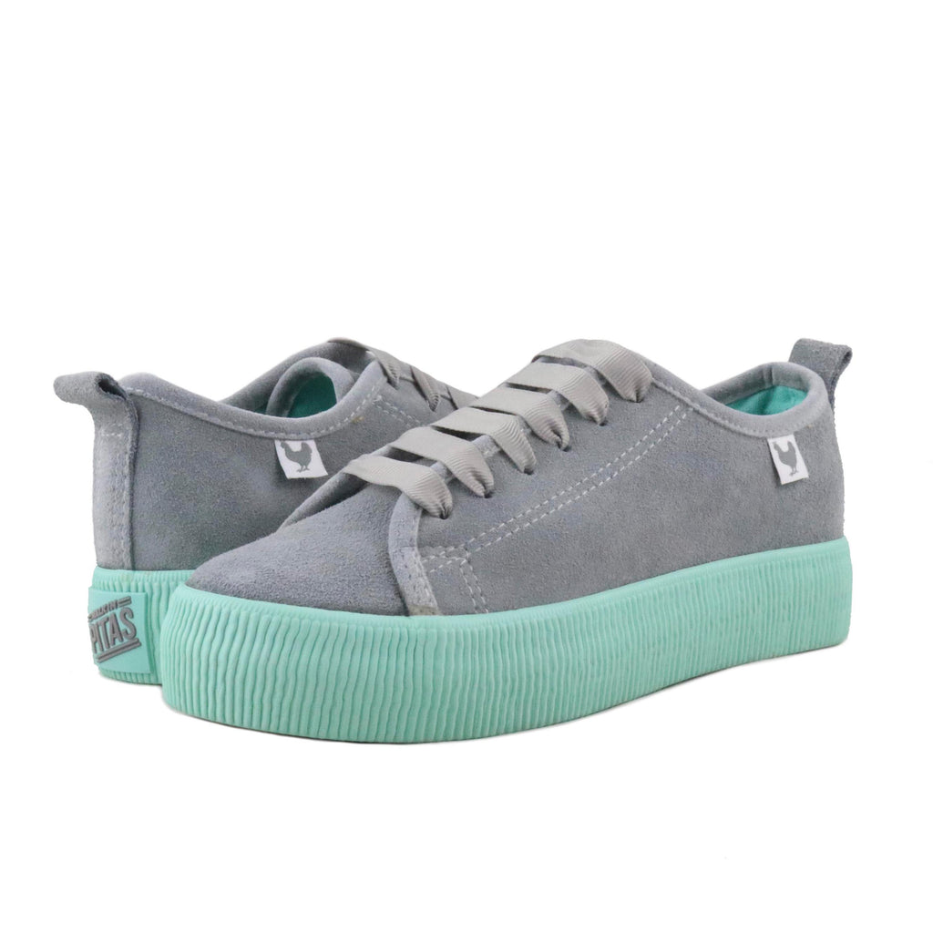 Zapatilla ante gris con cordón 180 Walk in Pitas - 180-121-2.jpg