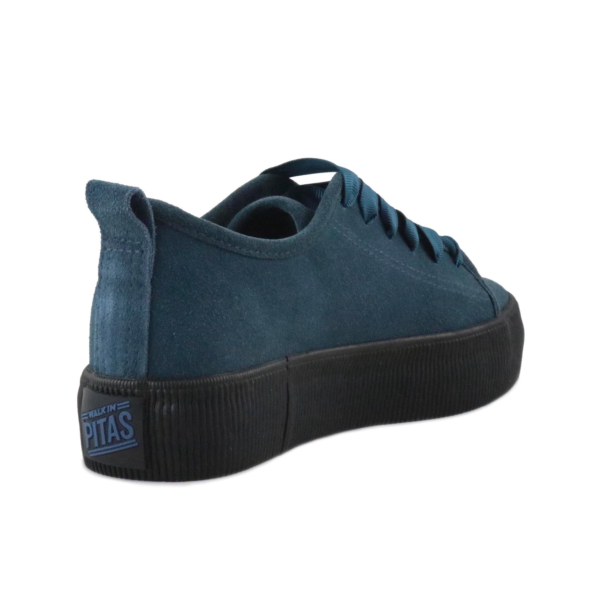 Zapatilla ante azul con cordón 180 Walk in Pitas - 180-27-3.jpg