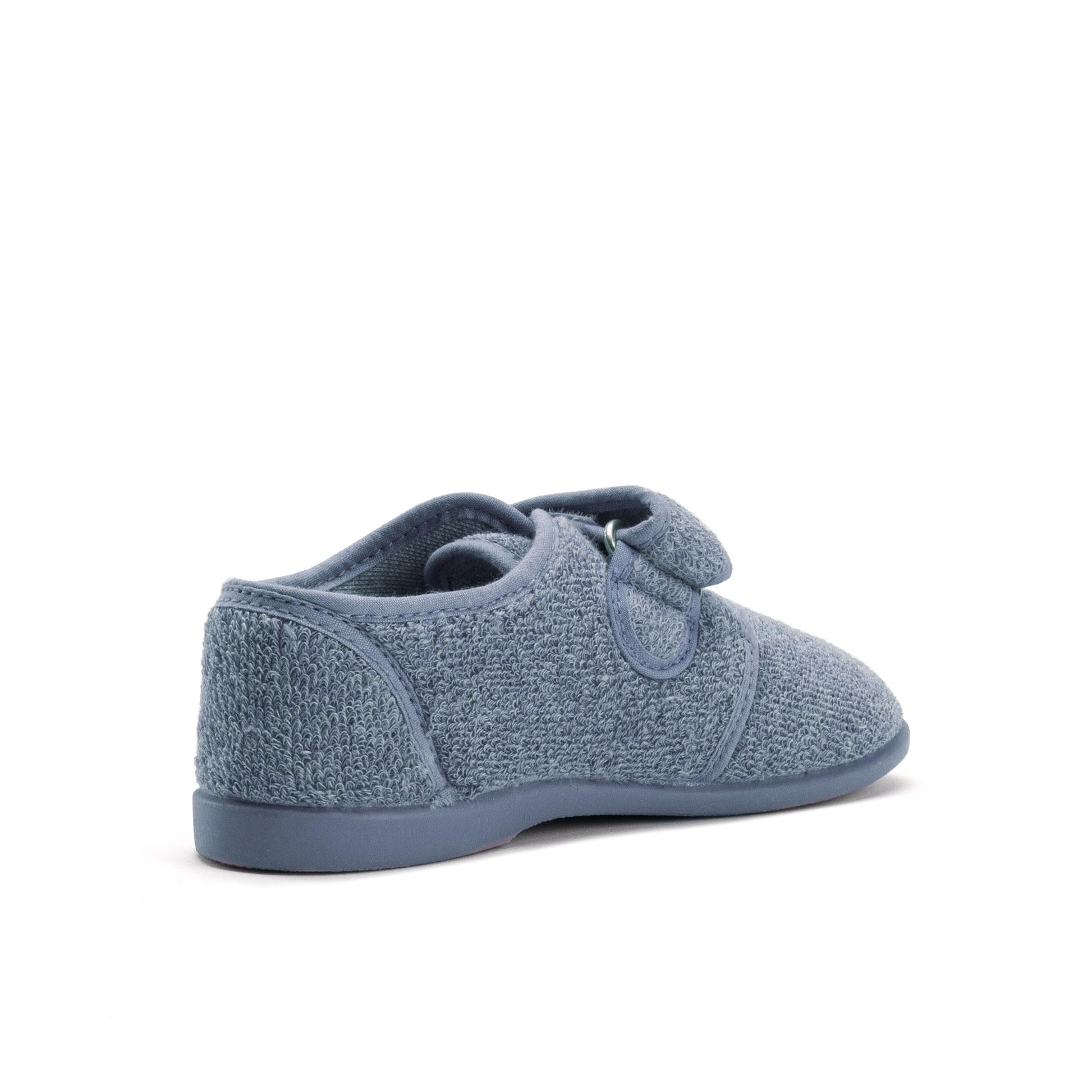 Zapatilla para casa cerrada azul jeans 1807F de Vulladi - 1807F-119-3.jpg