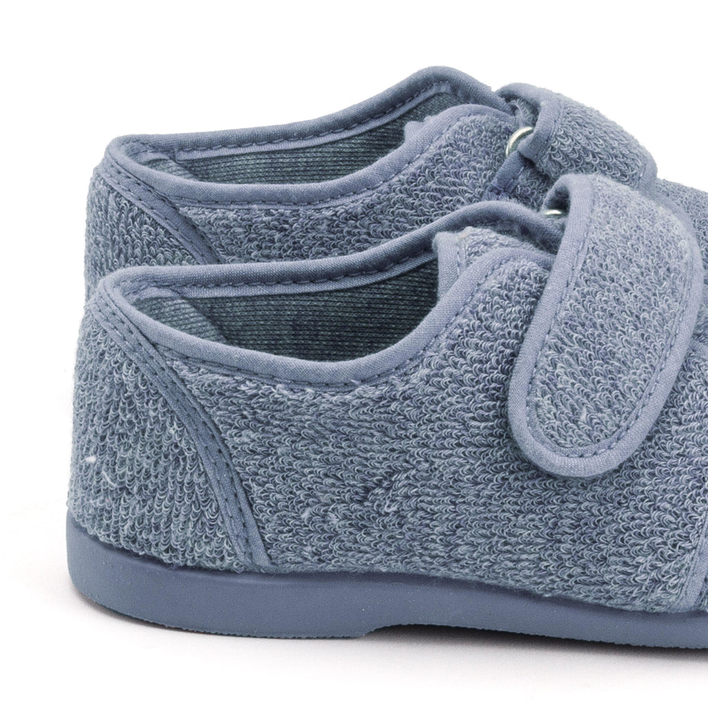 Zapatilla para casa cerrada azul jeans 1807F de Vulladi - 1807F-119-5.jpg