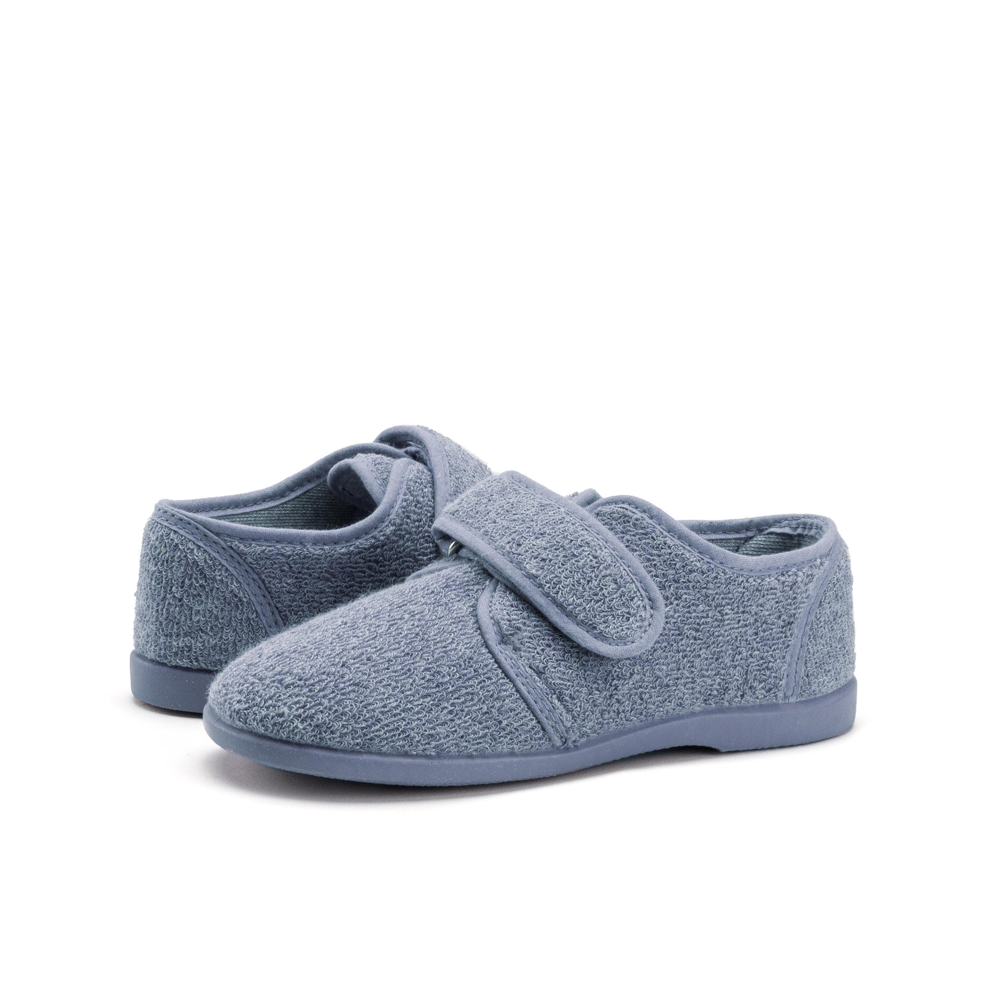 Zapatilla para casa cerrada azul jeans 1807F de Vulladi - 1807F-119-2.jpg