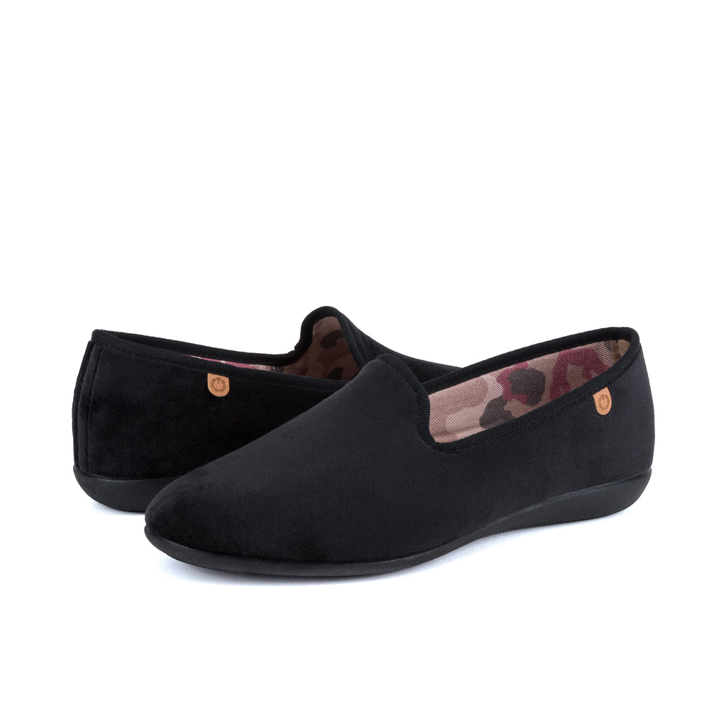 Zapatilla para casa cerrada negro 18401 de La Cadena - 18401-20-2.jpg