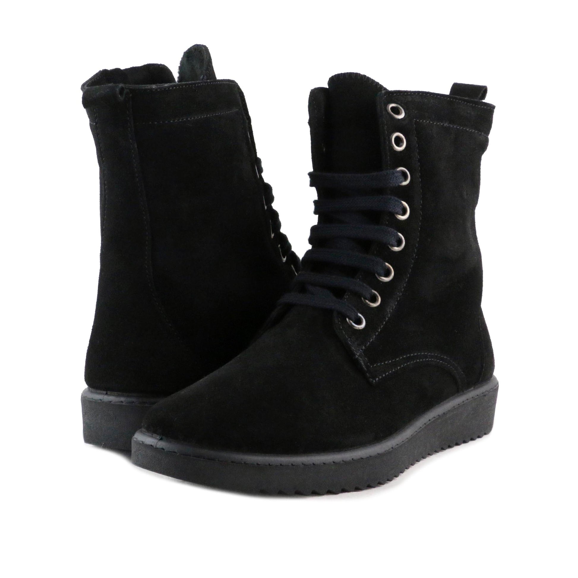 Bota ante negro con cordón y cremallera 1854 Vulladi - 1854-31-2.jpg
