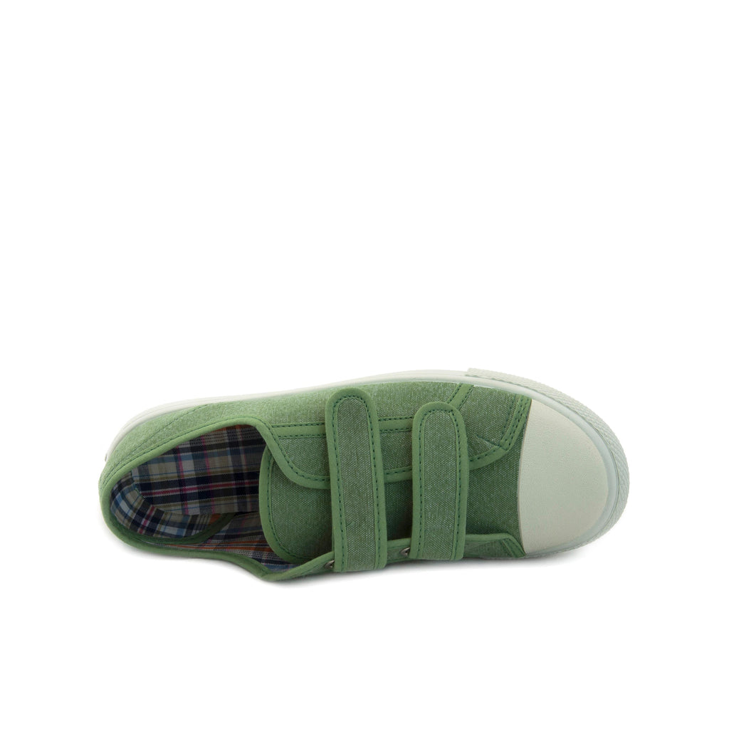 Zapatilla casual verde con velcro 6300 de Vulladi - 6300-14-6.jpg
