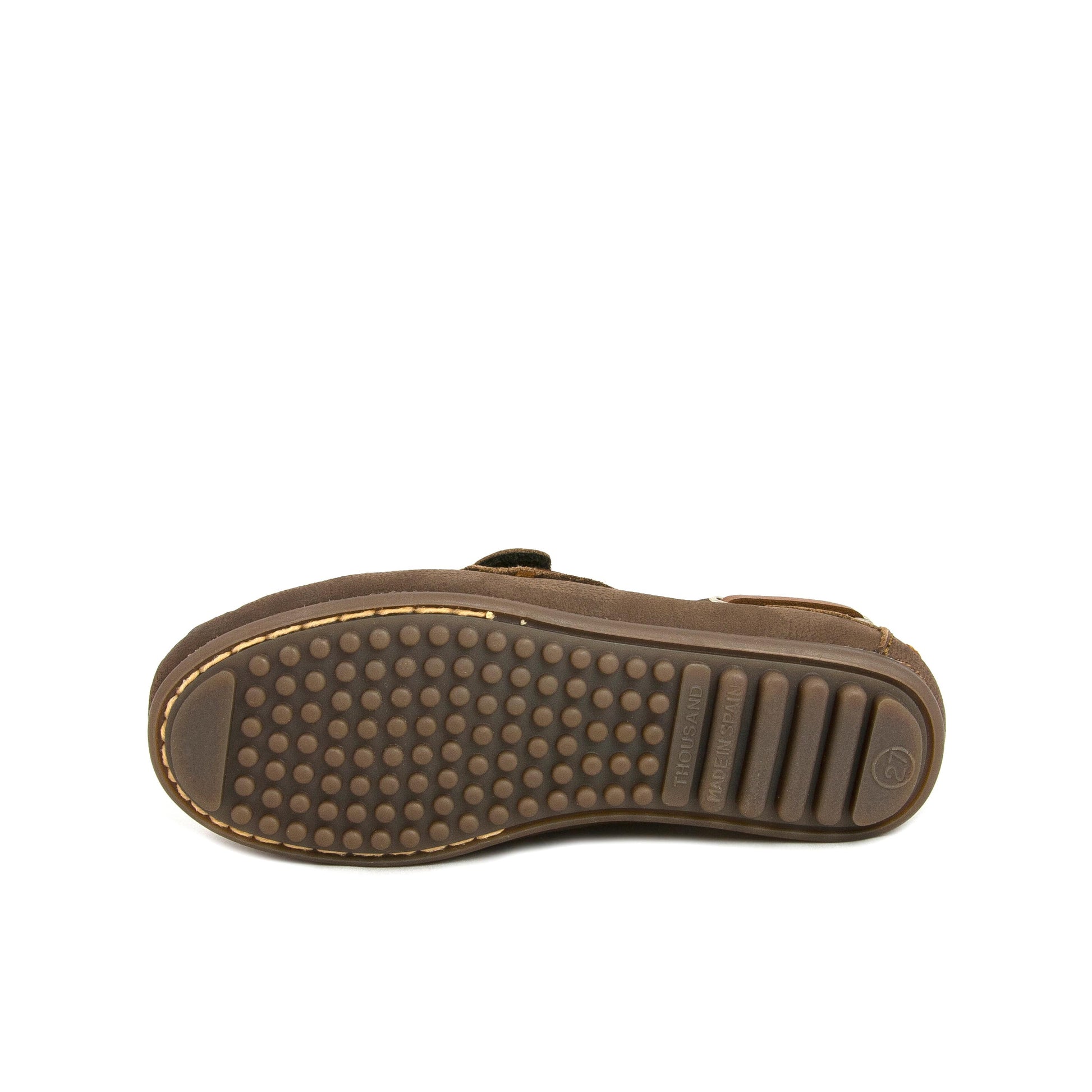 Náutico bombé marrón de verano con velcro KARAVEL Jeromín - KARAVEL-139-5.jpg