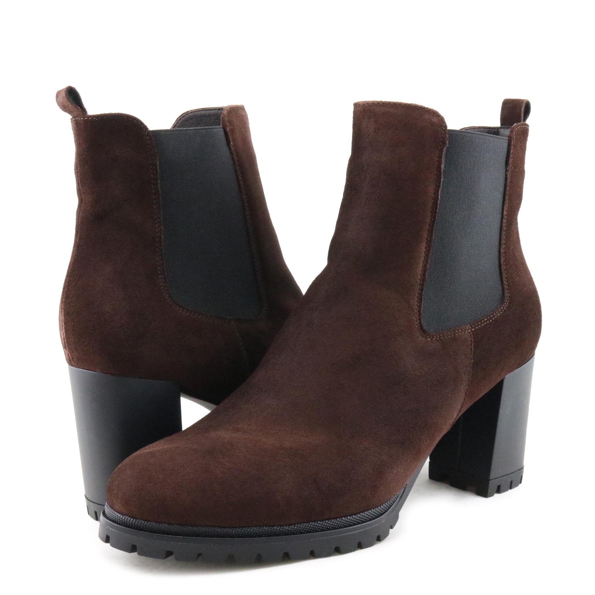 Botín de tacón ante marrón con cremallera 195432 Piesanto - 195432-26-2.jpg