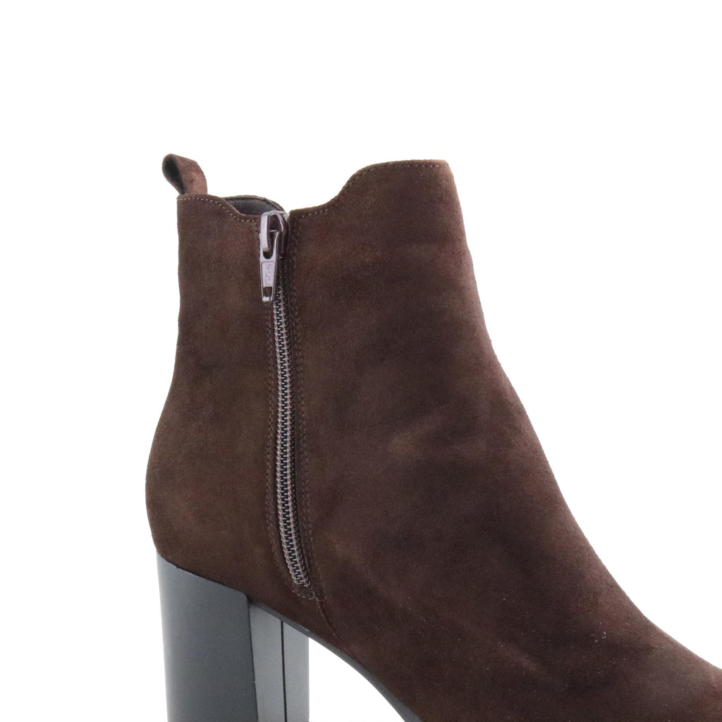 Botín de tacón ante marrón con cremallera 195432 Piesanto - 195432-26-5.jpg