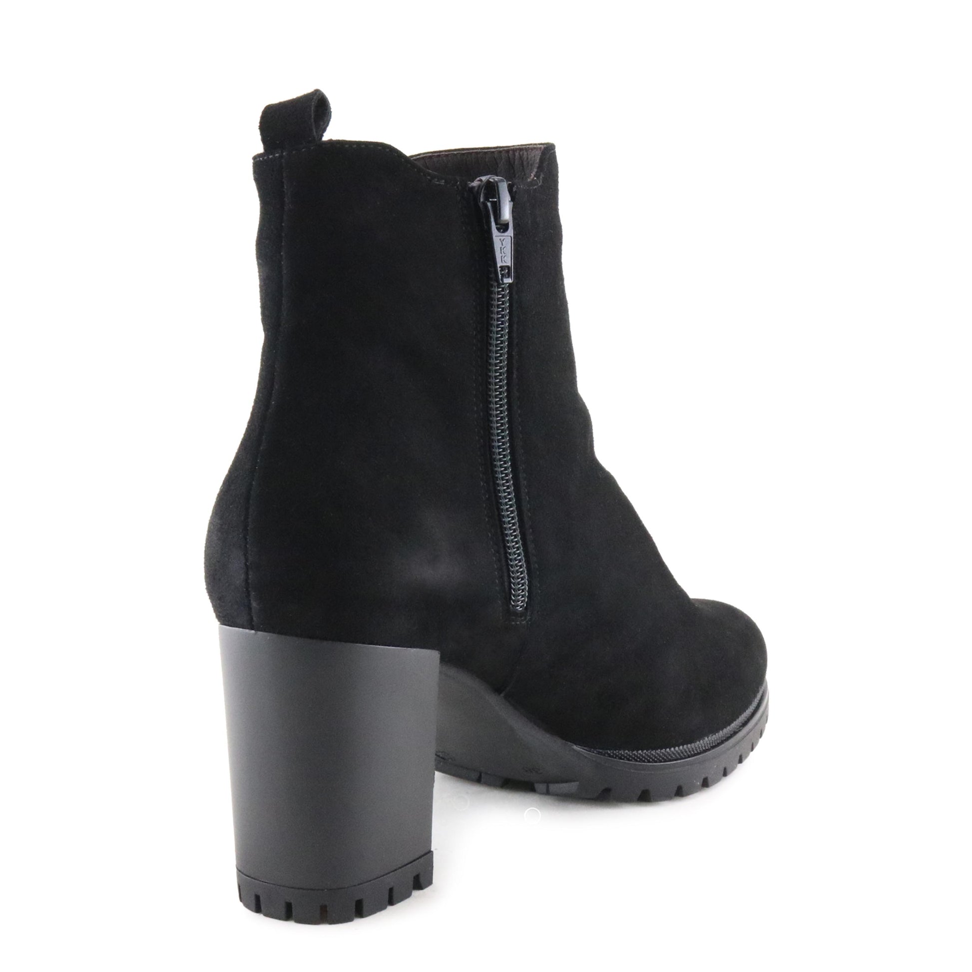 Botín de tacón ante negro con cremallera 195432 Piesanto - 195432-31-3.jpg