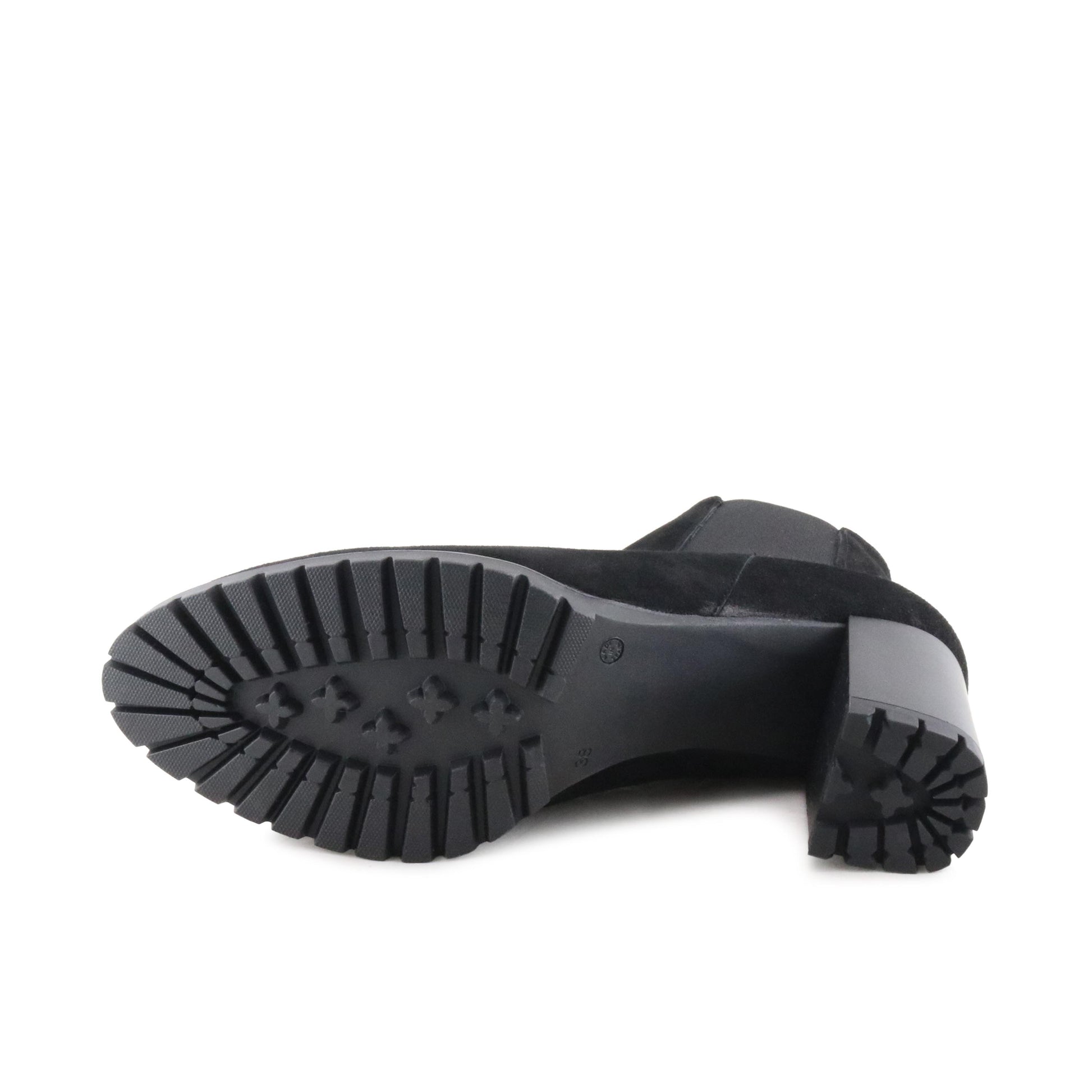 Botín de tacón ante negro con cremallera 195432 Piesanto - 195432-31-4.jpg