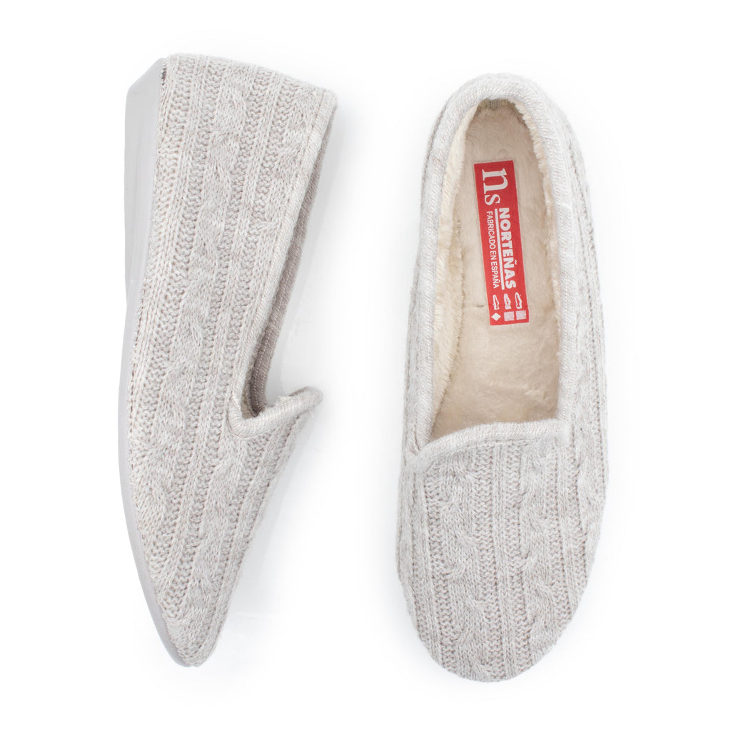Zapatilla casa gris 198380 Norteñas