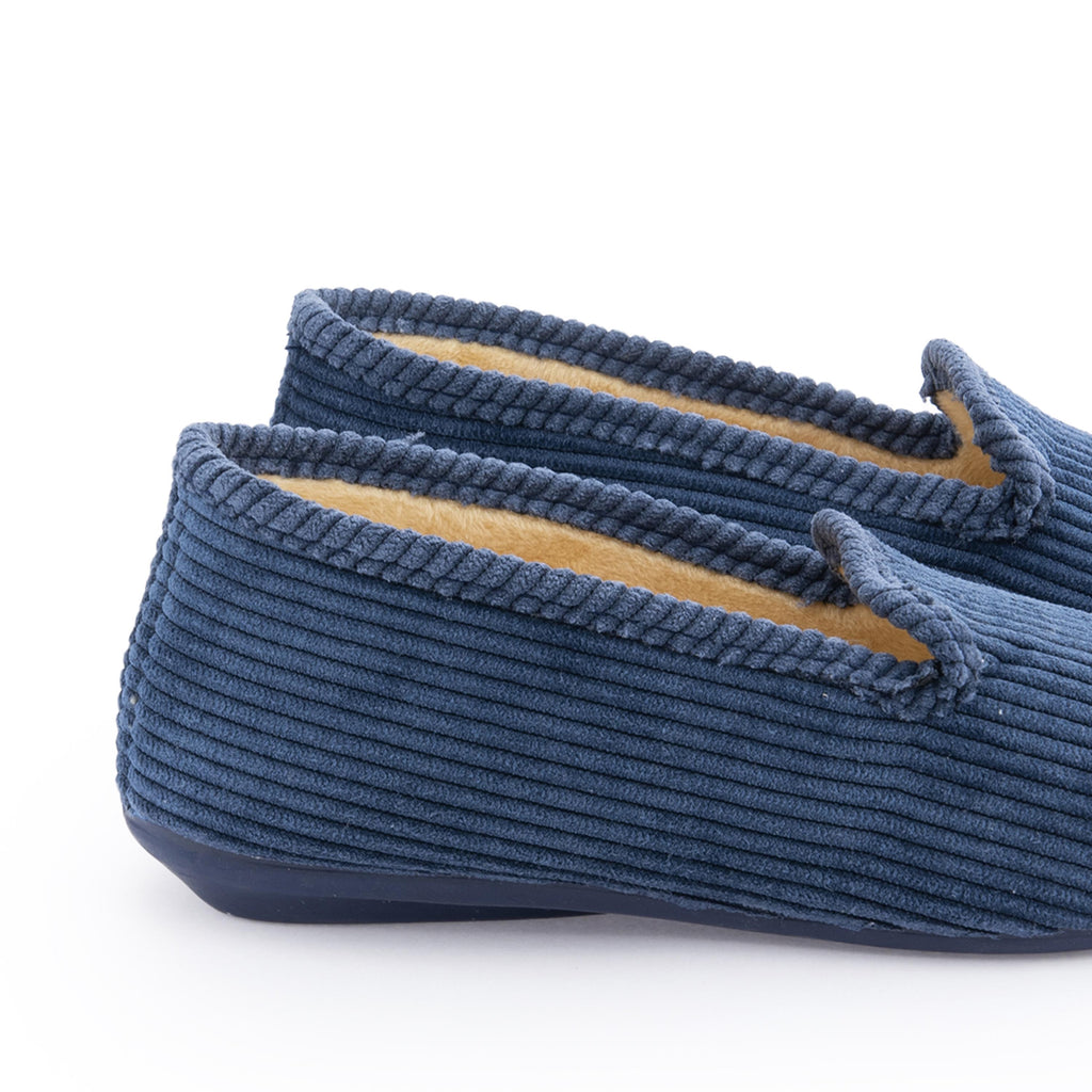 Zapatilla para casa cerrada azul 19980 de Norteñas - 19980-7-5.jpg